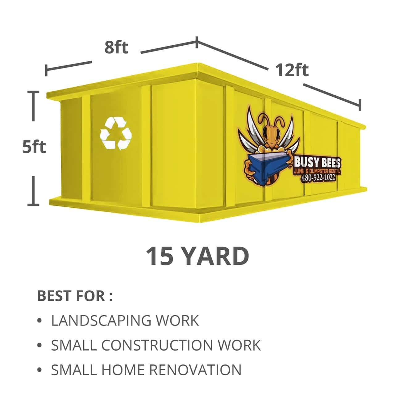 What Size Dumpster Do I Need? Busy Bees Junk